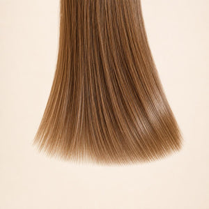 Hair ends after sealing — smooth, sealed and healthy